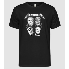 Pólómánia Metafizika fesztivál póló feketére - Férfi Alap póló