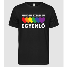 Pólómánia Minden szerelem egyenlő - Férfi Alap póló