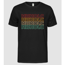 Pólómánia Miskolc sorszöveg - Férfi Alap póló férfi póló