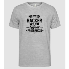 Pólómánia Nem vagyok hacker, én egy egyedi programozó vagyok - Férfi Alap póló