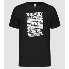 Pólómánia nobody is perfect 1988 - Férfi Alap póló férfi póló