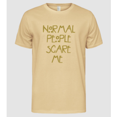 Pólómánia NORMALPEOPLESCAREME - Férfi Alap póló