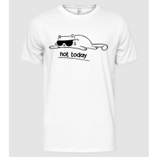 Pólómánia not today kitty - Férfi Alap póló
