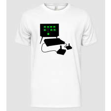 Pólómánia Oldschool Gamer - Férfi Alap póló férfi póló