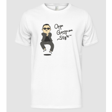 Pólómánia Oppa Gangnam Style - Férfi Alap póló férfi póló