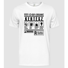 Pólómánia Organic kertész  - Férfi Alap póló