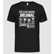 Pólómánia Organic RÖPLABDÁS - Férfi Alap póló férfi póló