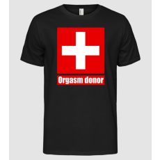 Pólómánia orgasm - Férfi Alap póló