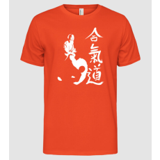 Pólómánia osensei-aikido-technic-1color - Férfi Alap póló