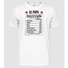 Pólómánia Összetevők PAPA - Férfi Alap póló