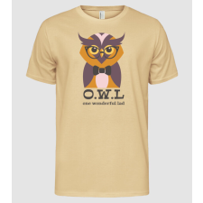 Pólómánia OWL - One wonderful Lad - Férfi Alap póló férfi póló
