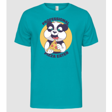 Pólómánia Panda Pizza - Férfi Alap póló férfi póló