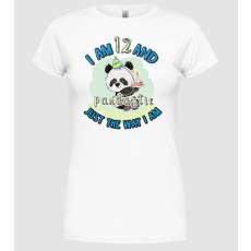 Pólómánia PANDASTIC  12 - Női Kerek nyakú Póló