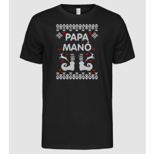 Pólómánia Papa Manó ugly sweater - Férfi Alap póló férfi póló
