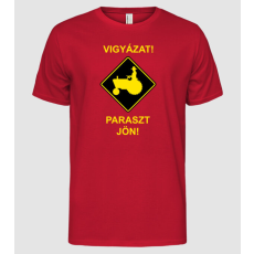 Pólómánia paraszt_jön - Férfi Alap póló