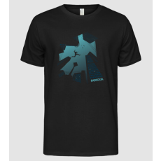 Pólómánia Parkour design póló - Férfi Alap póló