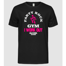 Pólómánia Party Rock Gym - Férfi Alap póló férfi póló