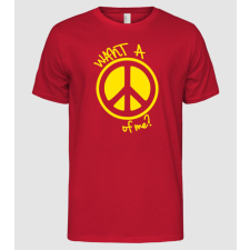 Pólómánia peace - Férfi Alap póló férfi póló