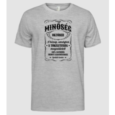 Pólómánia Prémium Minőség október - Férfi Alap póló