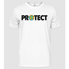 Pólómánia Protect earth  - Férfi Alap póló