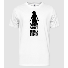 Pólómánia PUBG - Winner Winner Chicken Dinner - Férfi Alap Póló férfi póló