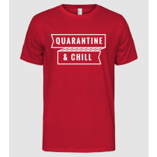 Pólómánia Quarantine and chill - Férfi Alap póló férfi póló