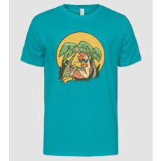 Pólómánia Relaxáló Csirke - Férfi Alap póló