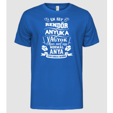 Pólómánia Rendőr Anyuka - Férfi Alap póló