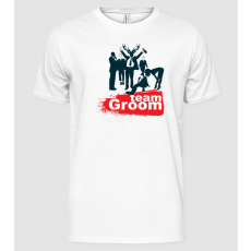 Pólómánia Reservoir Groom Team - Férfi Alap póló