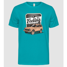 Pólómánia Retro Autó 70-es évek Lada Niva - Férfi Alap póló