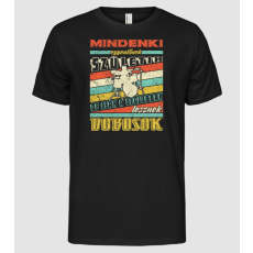 Pólómánia Retro mindenki egyenlő dobos   - Férfi Alap póló