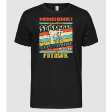 Pólómánia Retro mindenki egyenlő fotós - Férfi Alap póló férfi póló