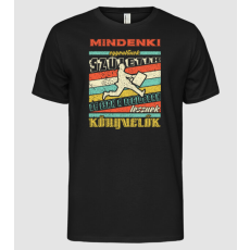 Pólómánia RETRO mindenki egyenlőnek születik KÖNYVELŐ - Férfi Alap póló