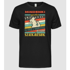 Pólómánia RETRO mindenki egyenlőnek születik SZAKÁCS - Férfi Alap póló férfi póló