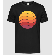 Pólómánia Retró Naplemente Alap - Férfi Alap póló férfi póló