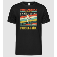 Pólómánia Retro nmindenki egyenlő focis - Férfi Alap póló férfi póló
