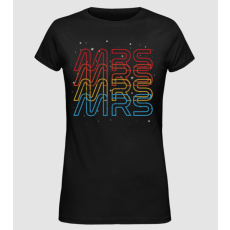 Pólómánia Retro vintage nasa couple mrs - Női Alap póló