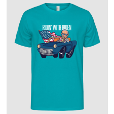 Pólómánia Ridin' with Biden - Usa 2020 választás - Férfi Alap póló férfi póló