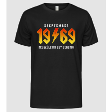 Pólómánia Rock születésnap 1969 Szeptember - Férfi Alap póló férfi póló