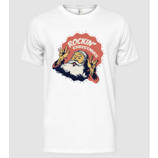 Pólómánia Rockin' Christmas Karácsony - Férfi Alap póló