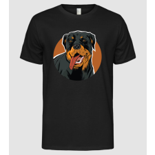 Pólómánia Rottweiler kutyás póló - Férfi Alap póló férfi póló