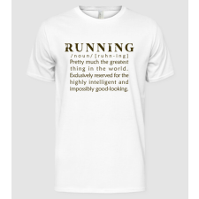 Pólómánia Running definition - Férfi Alap póló férfi póló