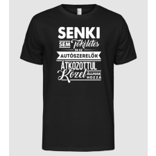 Pólómánia Senki sem tökéletes...autószerelő - Férfi Alap póló férfi póló