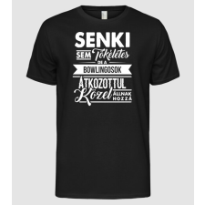 Pólómánia Senki sem tökéletes - bowlingosok közel állnak hozzá - Férfi Alap póló férfi póló