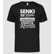 Pólómánia Senki sem tökéletes...fodrászok - Férfi Alap póló