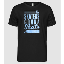 Pólómánia skaters gonna skate jég - Férfi Alap póló férfi póló