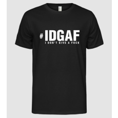 Pólómánia slo_idgaf1 - Férfi Alap póló