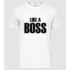 Pólómánia slo_likeaboss - Férfi Alap póló férfi póló