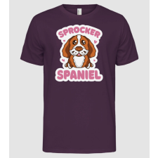 Pólómánia Sprocker Spániel - Férfi Alap póló férfi póló