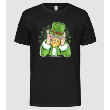 Pólómánia St Patrick Szakáll Ír - Férfi Alap póló férfi póló